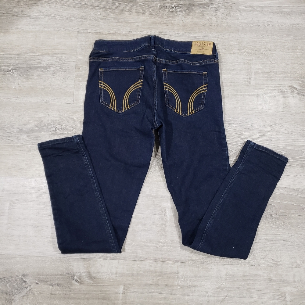 Hollister Jeans Dark Wash Size 7R - Picture 3 of 5
